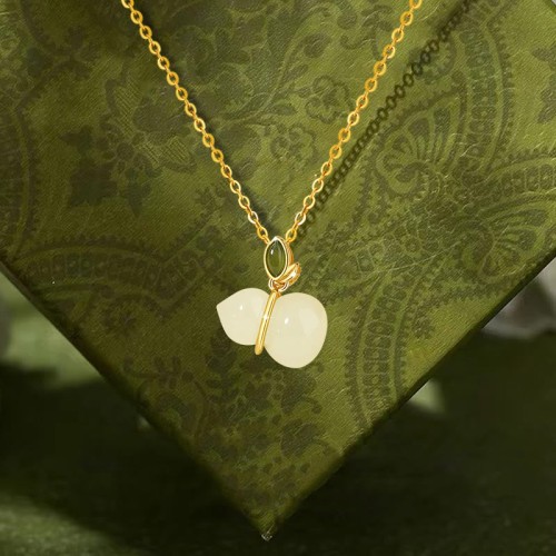 Hetian Jade Gourd Abundance Pendant Hetian Jade Gourd Abundance Pendant