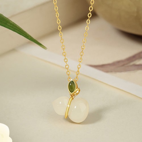 Hetian Jade Gourd Abundance Pendant Hetian Jade Gourd Abundance Pendant