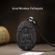 Zodiac Buddha Agarwood Peace Lotus Necklace Pendant