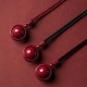 Cinnabar Om Mani Padme Hum PiXiu Blessing Necklace Pendant Cinnabar Om Mani Padme Hum PiXiu Blessing Necklace Pendant