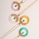 Green Chalcedony Peace Strength Necklace Green Chalcedony Peace Strength Necklace
