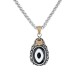 Tibet Dzi Bead Garuda Wealth Necklace Tibet Dzi Bead Garuda Wealth Necklace