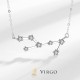 925 Sterling Silver Zodiac 12 Constellations Necklace 925 Sterling Silver Zodiac 12 Constellations Necklace