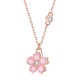 Cherry Blossom Rotatable Protection Necklace Pendant Cherry Blossom Rotatable Protection Necklace Pendant