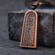 Lightning Struck Jujube Wood Taoist Luck Necklace Lightning Struck Jujube Wood Taoist Luck Necklace