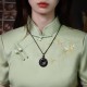 Black Obsidian Sacred Mountains Strength Necklace Pendant Black Obsidian Sacred Mountains Strength Necklace Pendant
