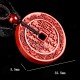 Cinnabar Mountain Ghost Bagua Blessing Necklace Pendant Cinnabar Mountain Ghost Bagua Blessing Necklace Pendant