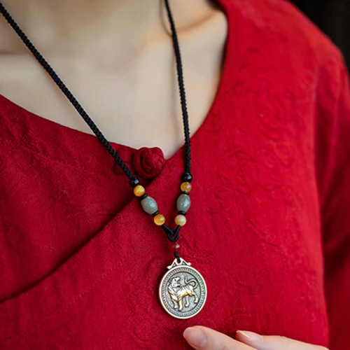 12 Chinese Zodiac Blessing Necklace Pendant 12 Chinese Zodiac Blessing Necklace Pendant