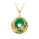 Natural Jade Prosperity Necklace Natural Jade Prosperity Necklace