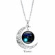 Zodiac Moon Protection Necklace Zodiac Moon Protection Necklace