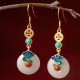 Jade Copper Coins Prosperity Necklace Set Jade Copper Coins Prosperity Necklace Set