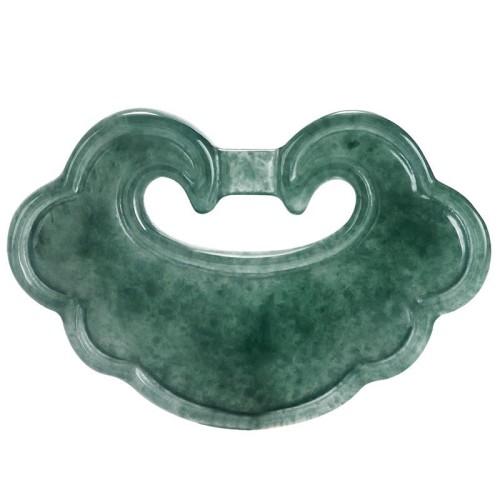 Green Jade Chinese Lock Luck Necklace Pendant Green Jade Chinese Lock Luck Necklace Pendant