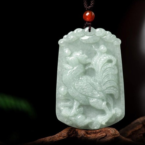 Natural Jade 12 Chinese Zodiac Abundance Amulet Necklace Natural Jade 12 Chinese Zodiac Abundance Amulet Necklace