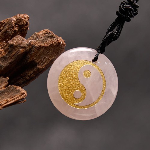 Amethyst Tiger Eye Green Aventurine Yin Yang Necklace Amethyst Tiger Eye Green Aventurine Yin Yang Necklace