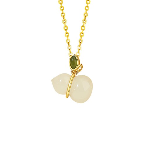 Hetian Jade Gourd Abundance Pendant Hetian Jade Gourd Abundance Pendant