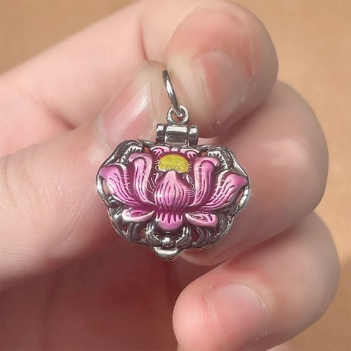 Tibetan Copper Lotus New Beginning Necklace Pendant Tibetan Copper Lotus New Beginning Necklace Pendant