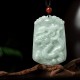 Natural Jade 12 Chinese Zodiac Abundance Amulet Necklace Natural Jade 12 Chinese Zodiac Abundance Amulet Necklace