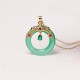 Green Chalcedony Peace Strength Necklace Green Chalcedony Peace Strength Necklace
