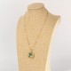 Natural Jade Koi Fish Lotus Luck Necklace Natural Jade Koi Fish Lotus Luck Necklace