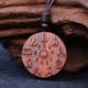 Lightning Struck Jujube Wood Bagua Ghost Protection Pendant Lightning Struck Jujube Wood Bagua Ghost Protection Pendant
