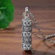Om Mani Padme Hum Swastika Wisdom Necklace