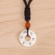 Ivory Fruit Om Mani Padme Hum Necklace Pendant