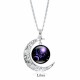 Zodiac Moon Protection Necklace Zodiac Moon Protection Necklace