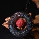 Feng Shui Rainbow Obsidian PiXiu Healing Necklace Feng Shui Rainbow Obsidian PiXiu Healing Necklace