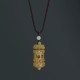 Tibet Green Sandalwood Om Mani Padme Hum Necklace Tibet Green Sandalwood Om Mani Padme Hum Necklace