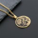 Tiger Dragon Titanium Steel Chain Necklace Tiger Dragon Titanium Steel Chain Necklace