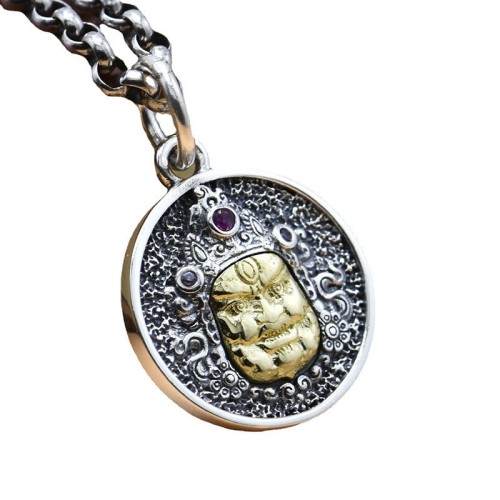 925 Sterling Silver Zakiram Goddess Necklace 925 Sterling Silver Zakiram Goddess Necklace