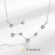 925 Sterling Silver Zodiac 12 Constellations Necklace 925 Sterling Silver Zodiac 12 Constellations Necklace