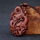 Lightning Struck Jujube Wood Dragon Necklace Lightning Struck Jujube Wood Dragon Necklace