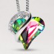 Love Heart Birthstone Healing Energy Necklace Love Heart Birthstone Healing Energy Necklace