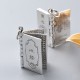 990 Silver Heart Sutra Mantra Peace Necklace 990 Silver Heart Sutra Mantra Peace Necklace