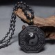 Black Obsidian Stone Yin Yang Necklace Pendant Black Obsidian Stone Yin Yang Necklace Pendant