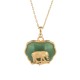 Natural Jade Elephant Healing Necklace Natural Jade Elephant Healing Necklace