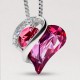 Love Heart Birthstone Healing Energy Necklace Love Heart Birthstone Healing Energy Necklace