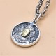 925 Sterling Silver Green Tara Dorje Vajra Necklace 925 Sterling Silver Green Tara Dorje Vajra Necklace