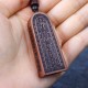 Lightning Struck Jujube Wood Taoist Luck Necklace Lightning Struck Jujube Wood Taoist Luck Necklace