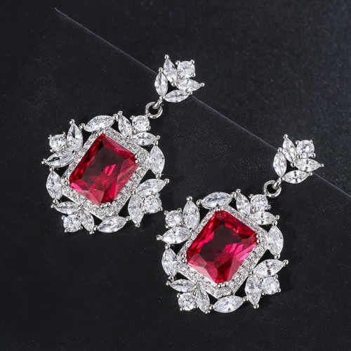 Emerald Red Corundum Confidence Courage Necklace Emerald Red Corundum Confidence Courage Necklace