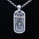 Sterling Silver Zakiram Goddess of Wealth Necklace Pendant Sterling Silver Zakiram Goddess of Wealth Necklace Pendant