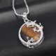 Chinese Dragon Quartz Crystal Healing Necklace Chinese Dragon Quartz Crystal Healing Necklace