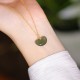 925 Sterling Silver Hetian Jade Cyan Jade Laughing Buddha Necklace Pendant 925 Sterling Silver Hetian Jade Cyan Jade Laughing Buddha Necklace Pendant