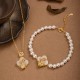 925 Silver Hetian Jade Orchid Clover Luck Necklace Set 925 Silver Hetian Jade Orchid Clover Luck Necklace Set