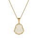 18K Gold Filled Laughing Buddha Jade Luck Necklace 18K Gold Filled Laughing Buddha Jade Luck Necklace