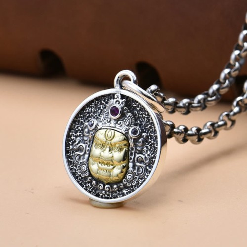925 Sterling Silver Zakiram Goddess Necklace 925 Sterling Silver Zakiram Goddess Necklace