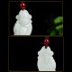 Jade God of Wealth Caishen Ingot Luck Pendant