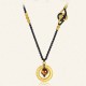 Tiger Eye Cinnabar Bead Protection Pendant
