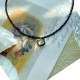 Black Spinel Cute Cat Motivate Choker Necklace Black Spinel Cute Cat Motivate Choker Necklace